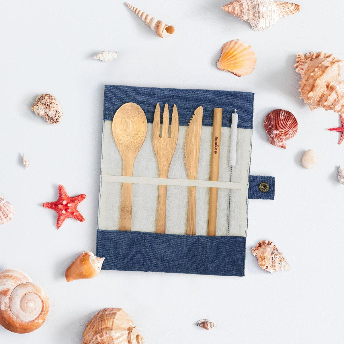 bamboo cutlery set