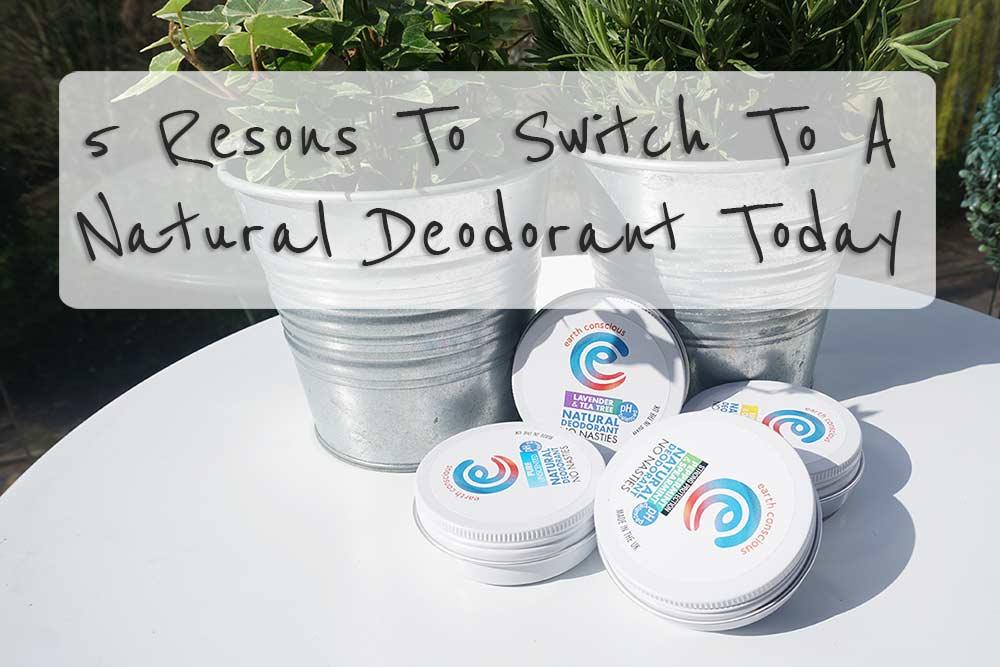 benefits of natural deodorant blog post header