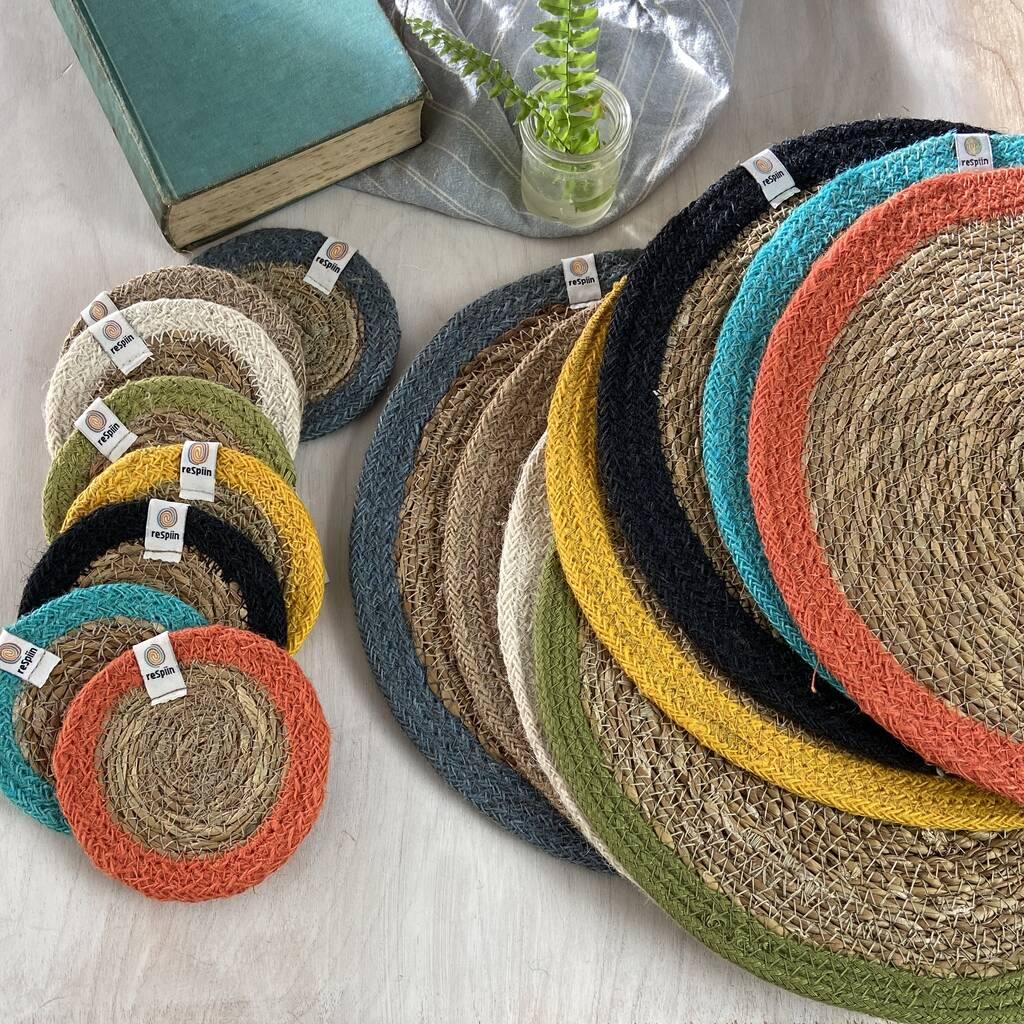 jute table mats