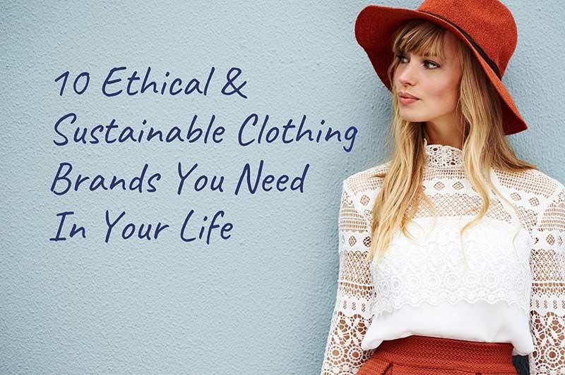 sustainable clothing brands banner image