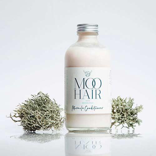 plastic free hair conditioner with natural ingredients