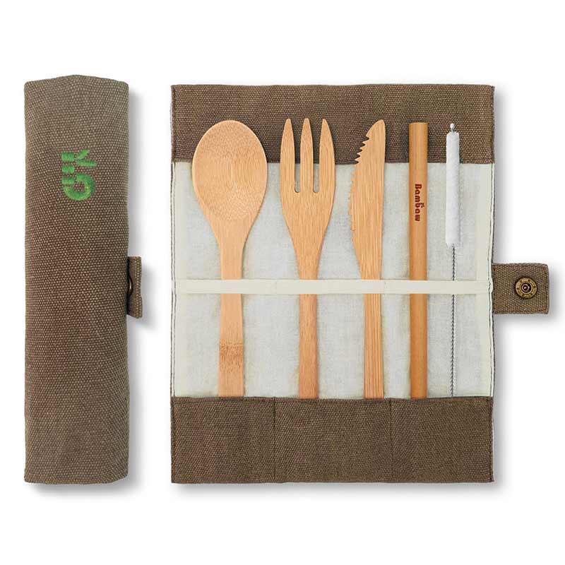 01-Cutlery-Set-Packshot-Open-Closed-Pouch-Olive - The Friendly Turtle