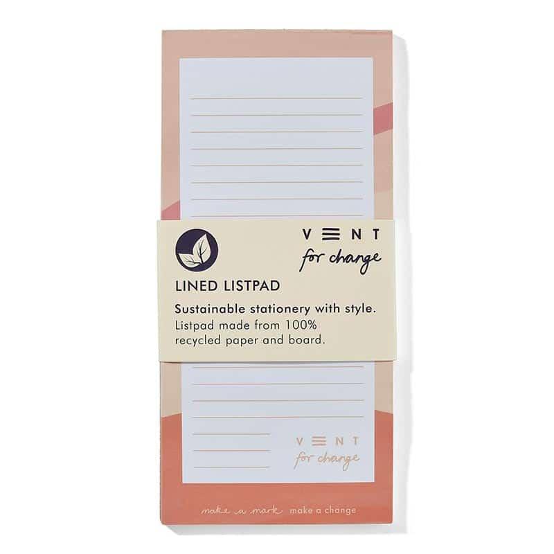 070-1-3-A4-slim-LISTpad-Pink-Front-PK - The Friendly Turtle