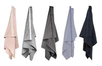 large wellness towels hanging up