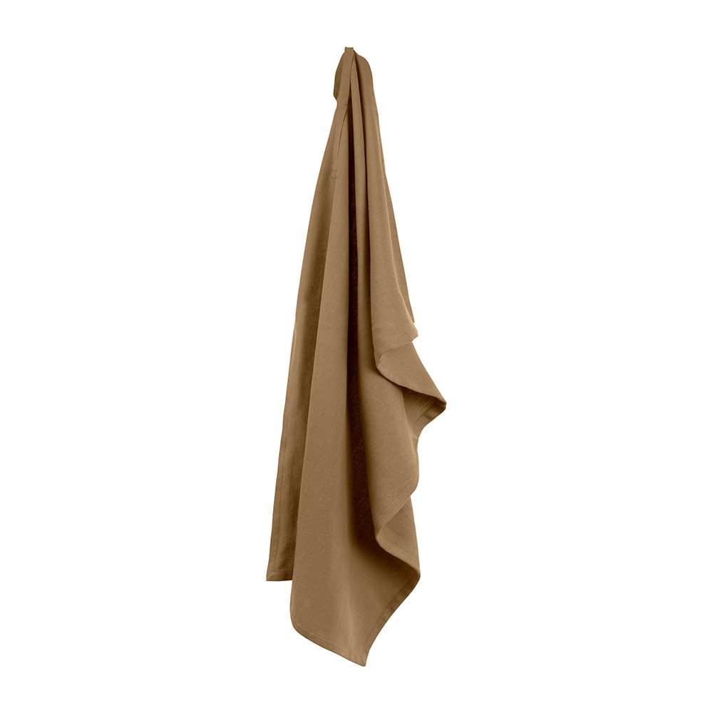 organic kitchen towel in khaki