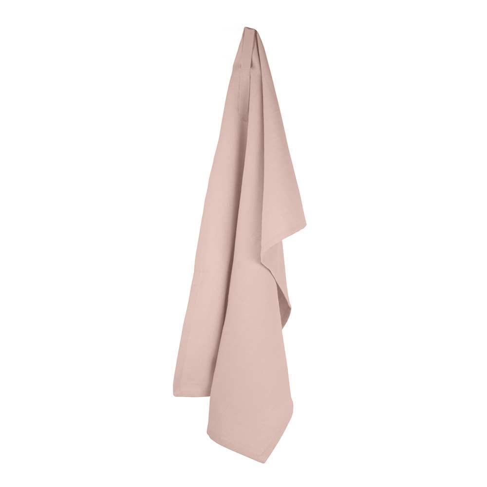 organic cotton pale rose kitchen towel