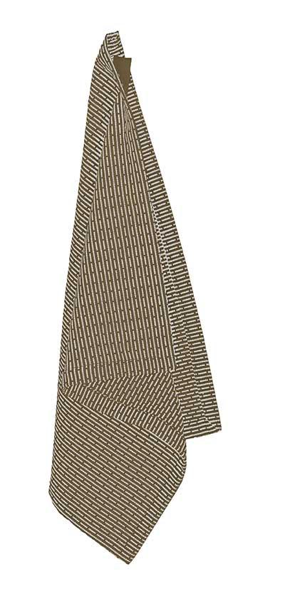 clay stone wash cloth hanging up