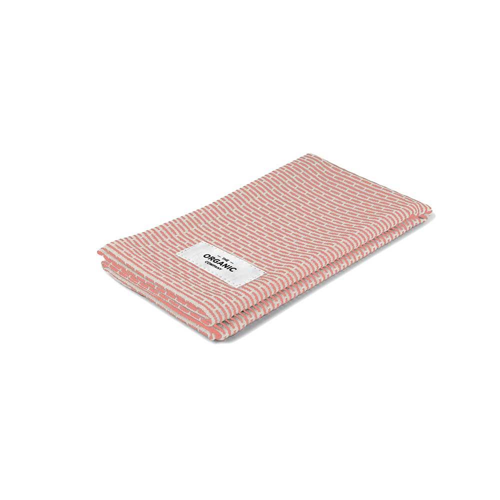 stone coral organic wash cloth