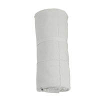 towel to go in white rolled up