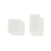 natural white organic makeup pads