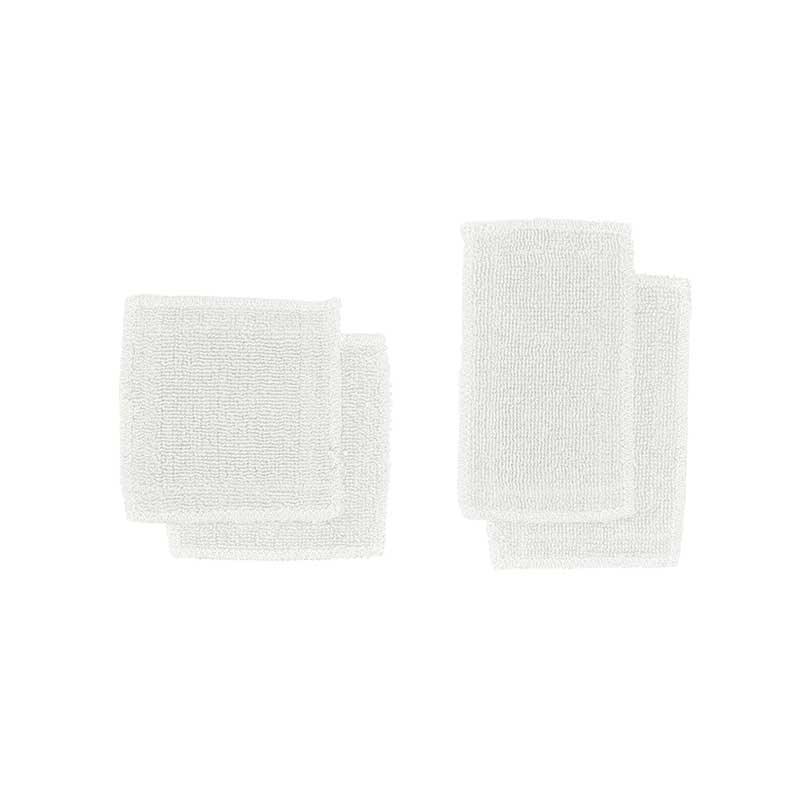 natural white organic makeup pads
