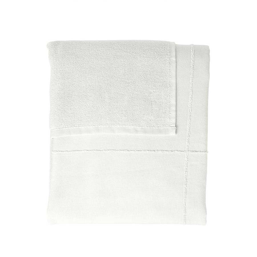 white towel to wrap folded up