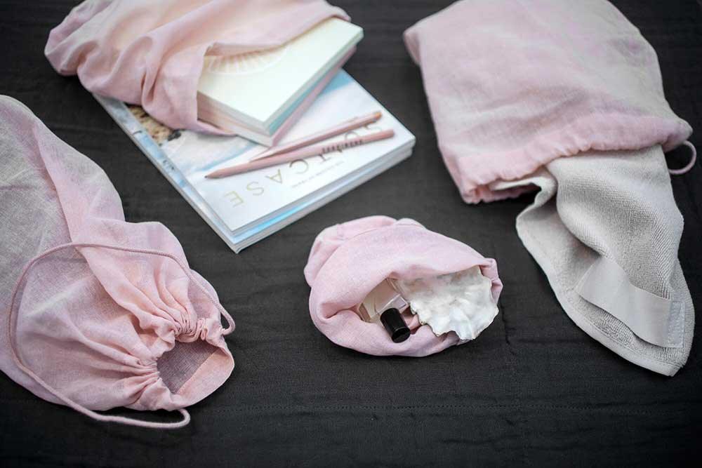 pale rose all purse bag set lifestyle shot
