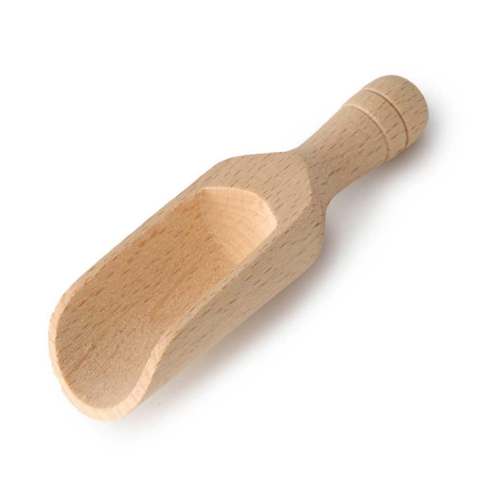 wooden scoop