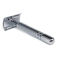 plastic free razor in stainless steel