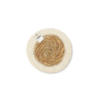 seagrass & jute coaster