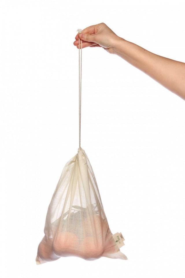 Organic Fruit & Veg Lightweight Bags - The Friendly Turtle