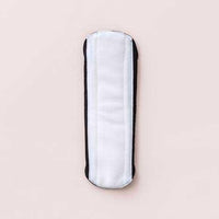 black cloth sanitary pad folded