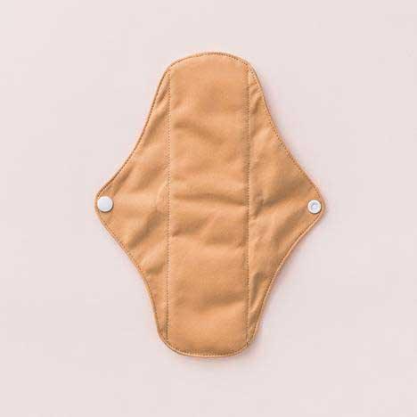tan cloth sanitary pad