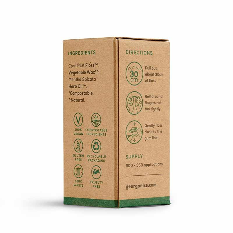 natural floss refill packaging