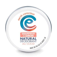 natural deodorant tin 6 different scents earth conscious