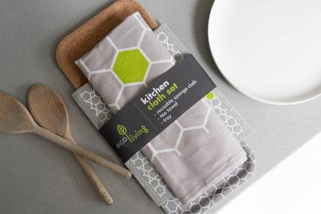 Kitchen Cloth Set - The Friendly Turtle