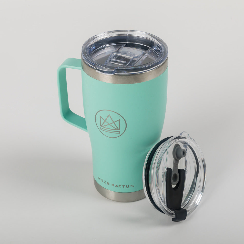 Neon Kactus - Stainless Steel Tumbler - Free Spirit