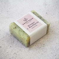 ginger mandarin mini soap