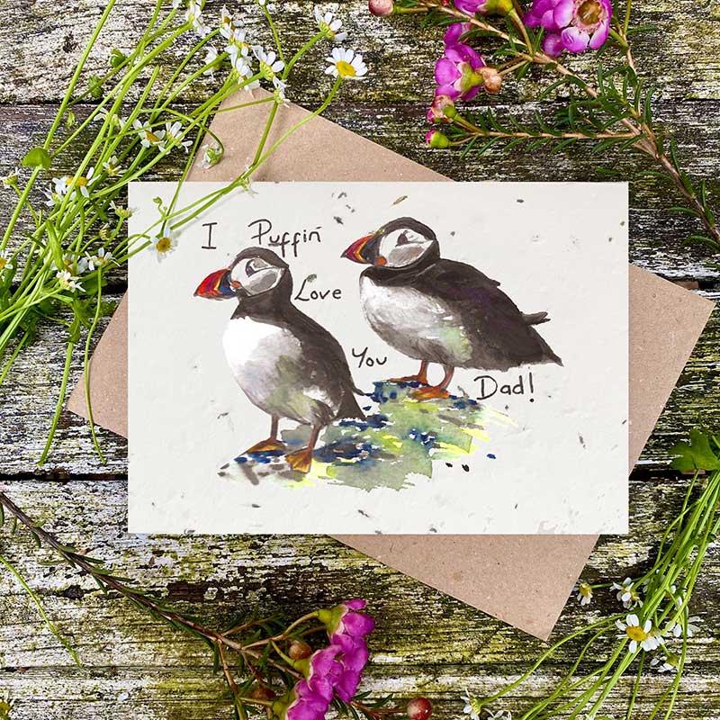 plantable father day card