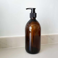 glass pump bottle