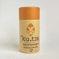 kutis eco friendly deodorant scented with grapefruit and mandarin