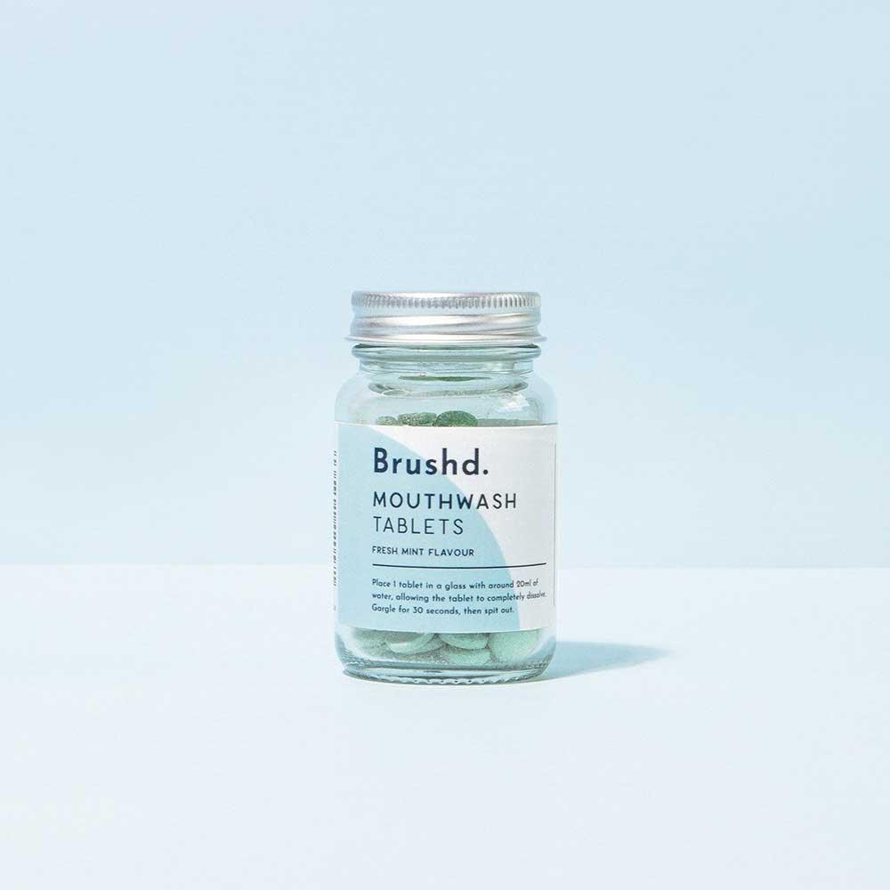 fresh mint mouthwash tablets