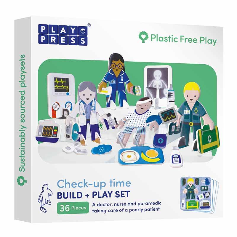 doctors and nurses play set