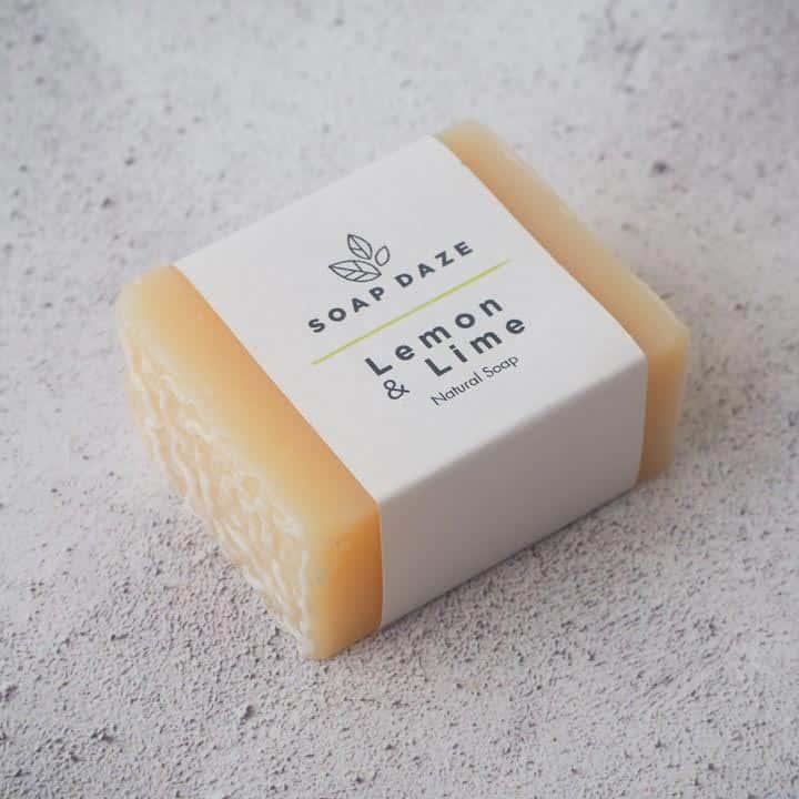 lemon and lime soap
