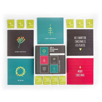 minimalist recycled multipack christmas cards