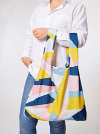 mosaic reusable shopping bag