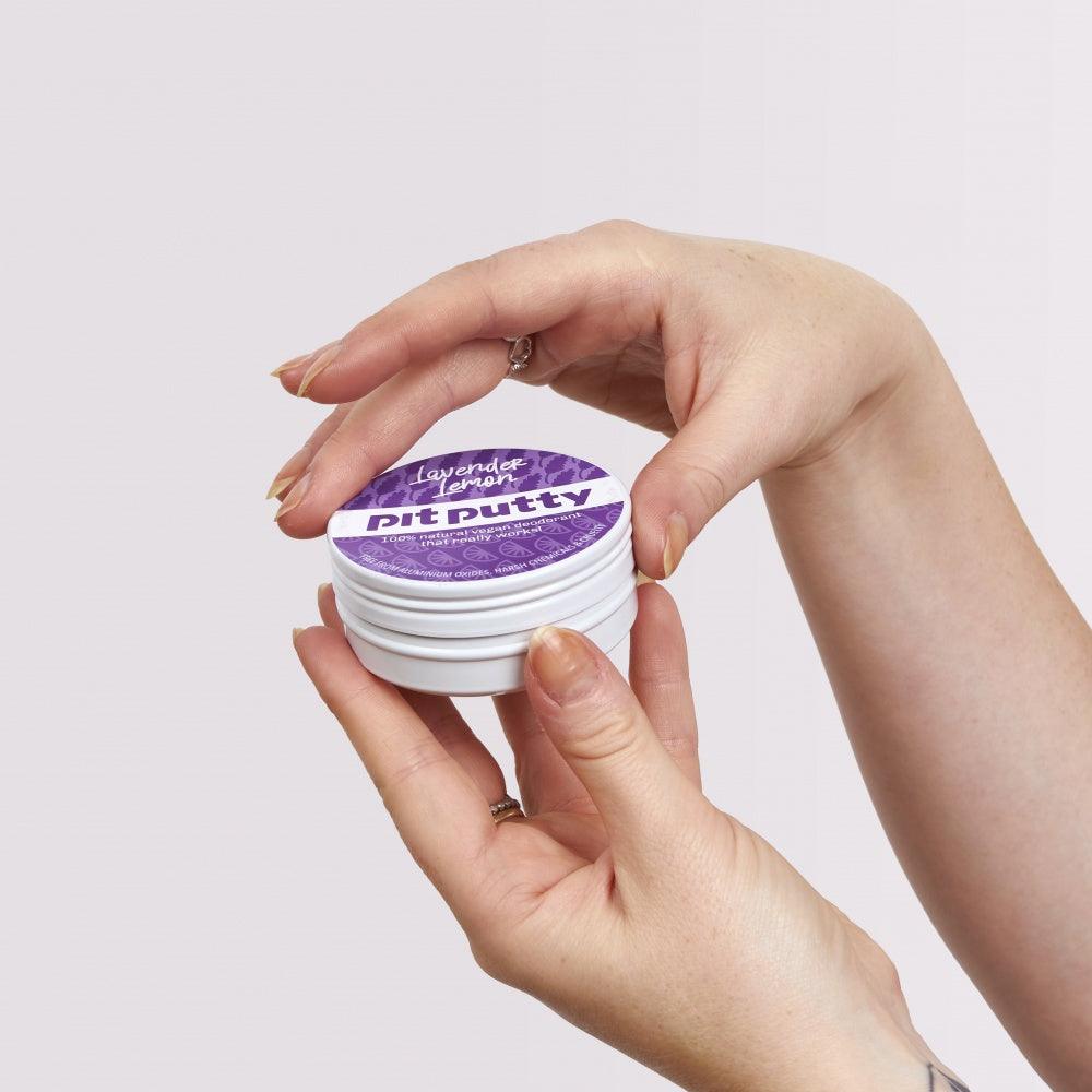 Natural Deodorant Tin - Lavender & Lemon - The Friendly Turtle