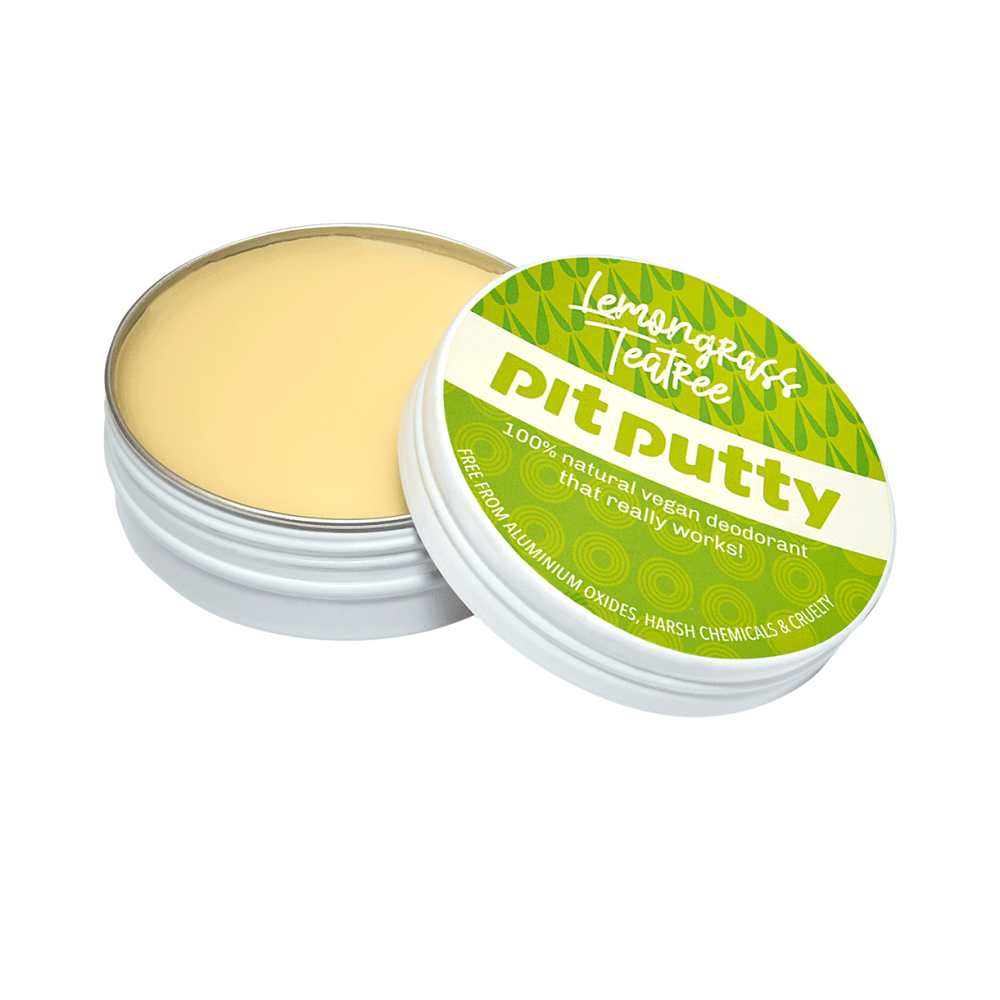 Natural Deodorant Tin - Lemongrass & Tea Tree - The Friendly Turtle
