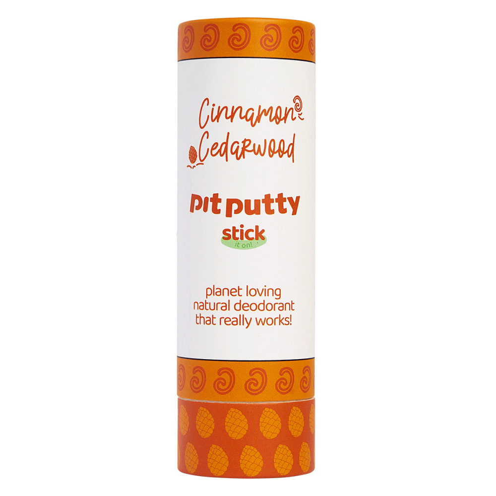 Natural Deodorant Stick - Cinnamon Cedarwood - The Friendly Turtle
