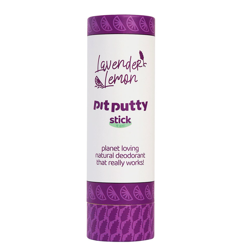 Natural Deodorant Stick - Lavender & Lemon - The Friendly Turtle