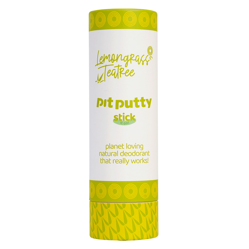 Natural Deodorant Stick - Lemongrass & Tea Tree - The Friendly Turtle