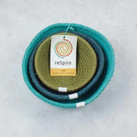 nested fabric bowl