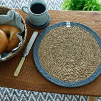 tablemat on a dining table