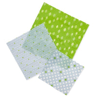 Reusable Vegan Food Wraps - A Set of 3 - The Friendly Turtle