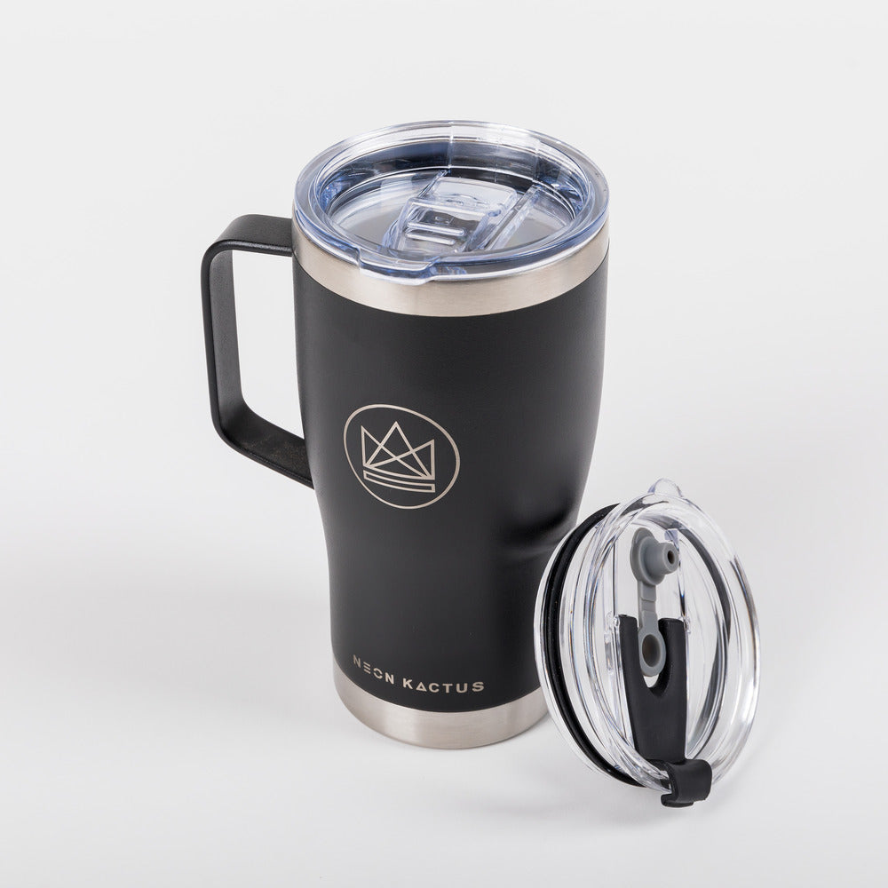 Neon Kactus - Stainless Steel Tumbler - Rock Star