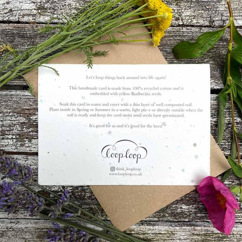 back of a birthday card