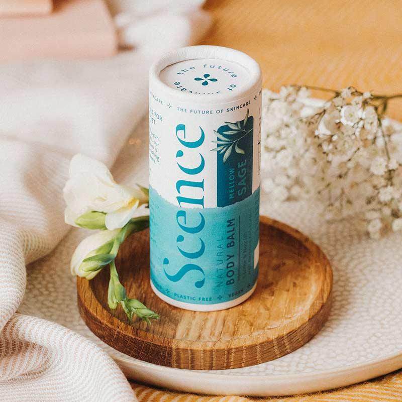 mellow sage moisturiser in cardboard tube