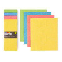 2 sets of biodegradable sponge cloths