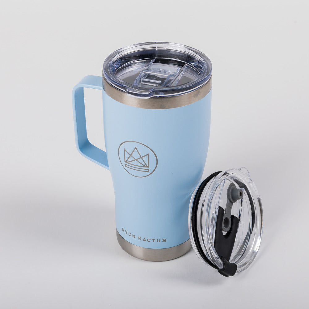 Neon Kactus - Stainless Steel Tumbler - See Breeze