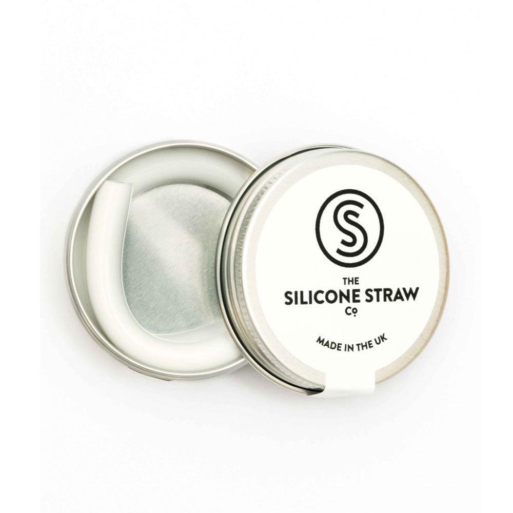 Reusable Silicone Straw in Travel Tin - The Friendly Turtle